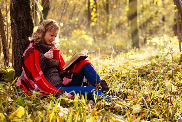 Фотосессия в лесу осенью