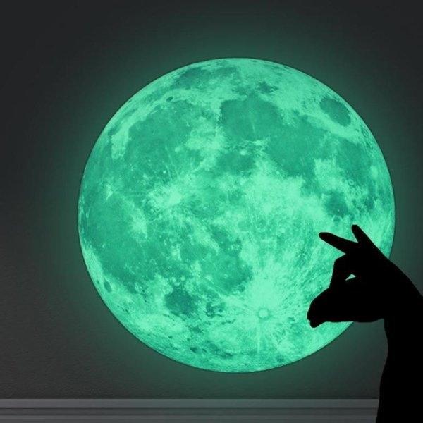 Луна в темноте