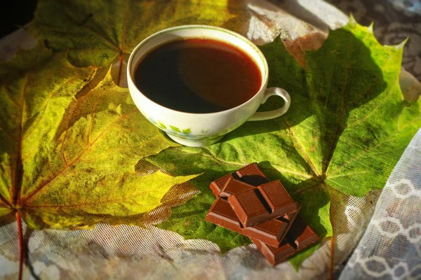 Осень кофе шоколад