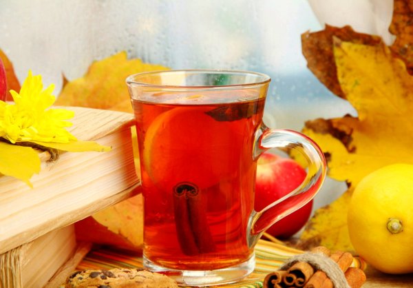 Чашка чая осень