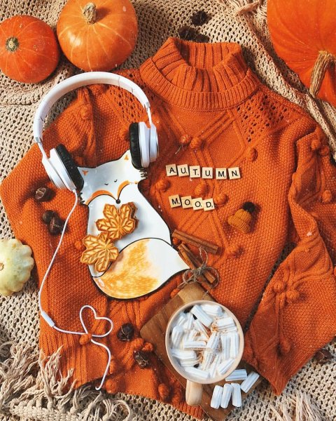 Оранжевые вещи