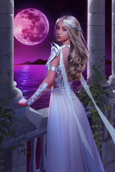 Селена богиня Луны аниме