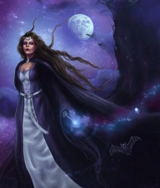 Нюкта богиня ночи