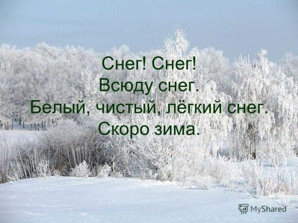 Снег везде