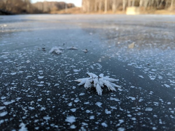 Маленький снег