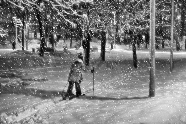 Легкий снежок
