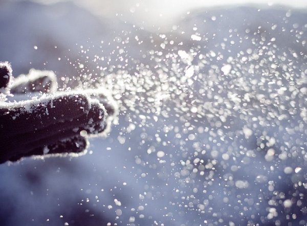 Хлопья снега