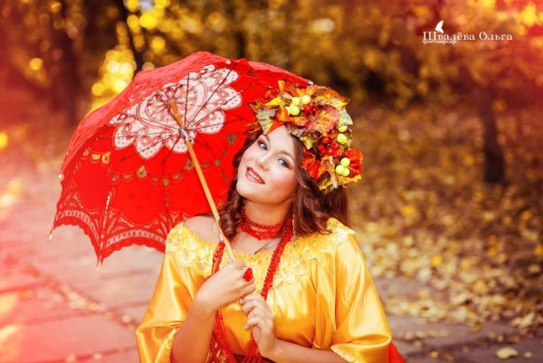 Фотосессия Королева осени
