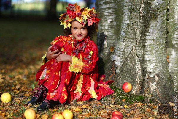 Костюм для девочки "осень"
