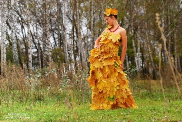 Костюм на конкурс осени
