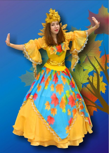 Костюм осени в детский сад