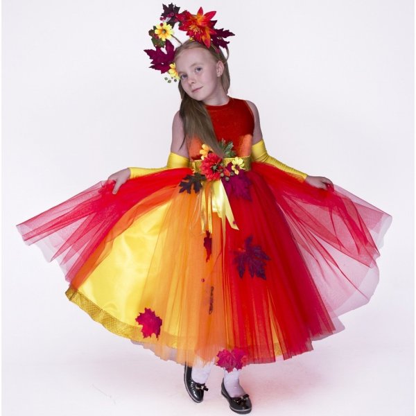 Костюм для девочки "осень"