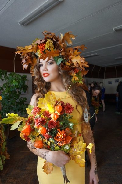 Платье на осенний бал