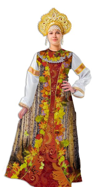 Костюм осени в детский сад