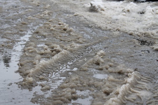 Слякоть зимой