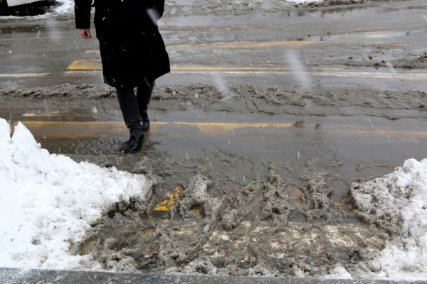 Снег слякоть