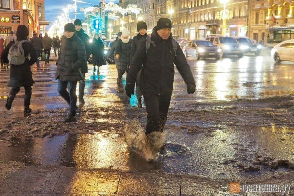 Санкт-Петербург слякоть