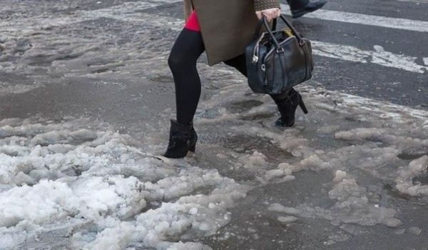 Слякоть зимой