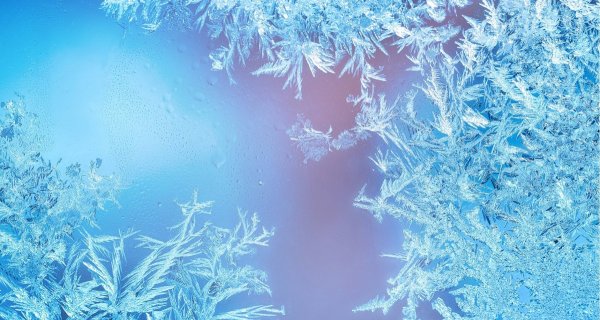 Морозный фон