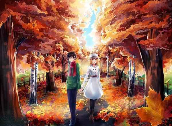 Осенние арты