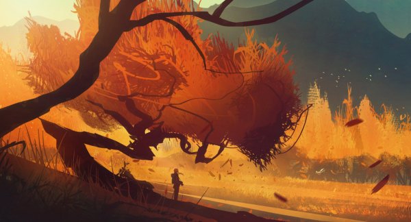 Осенний арт