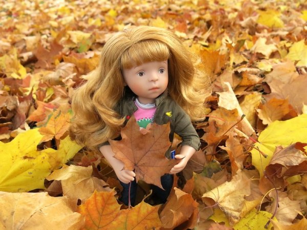 Осенний наряд для куклы