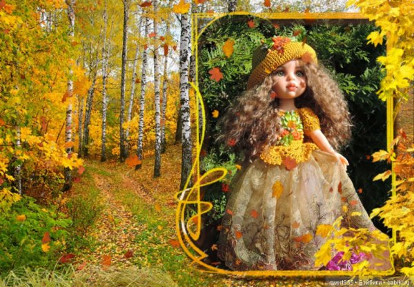 Кукла красавица осень