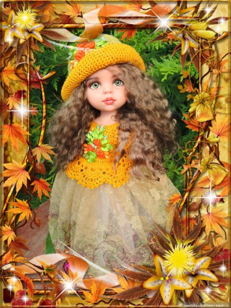 Осенний наряд для куклы