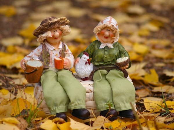 Доброе утро осень куклы