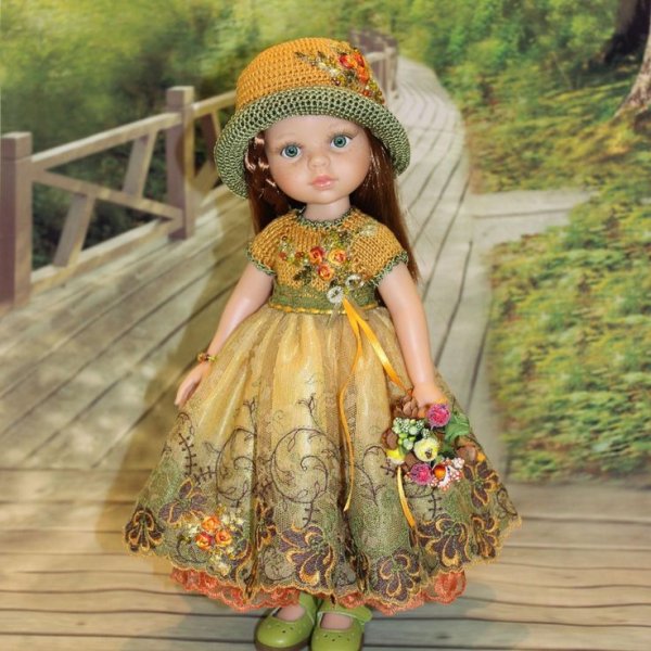 Осенний наряд для куклы