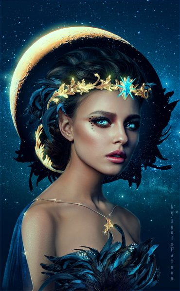 Королева Луны арт