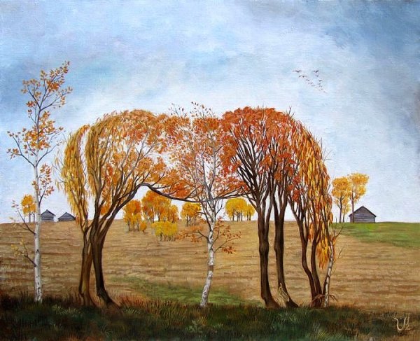 Художник Роман Урбинский картина лошадь