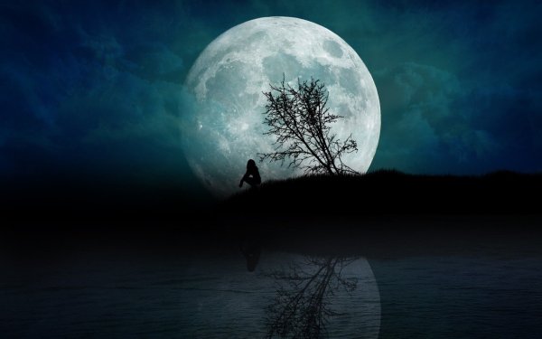 Луна одиночество