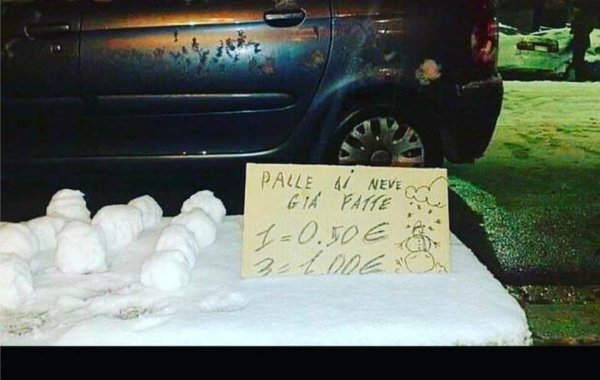 Продам снег