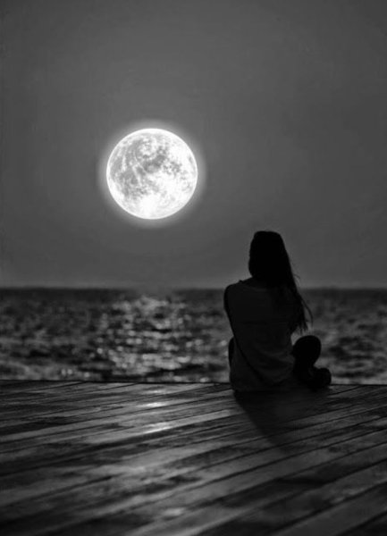 Черно белое одиночество