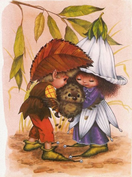 Сказочные Гномы иллюстрации