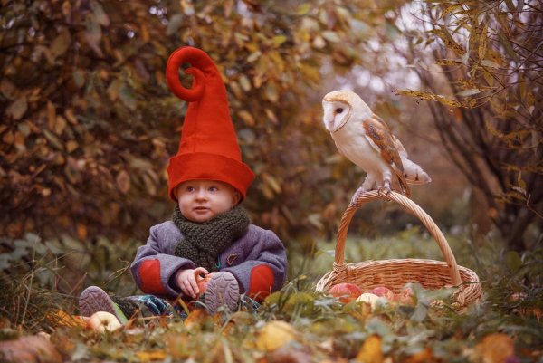 Осенние сказочные фотосессии для детей