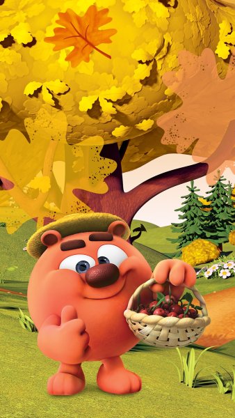 Осень из мультфильмов