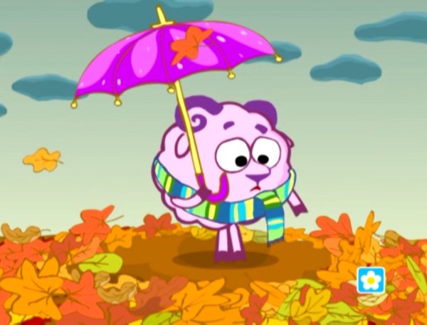 Смешарики Бараш осень