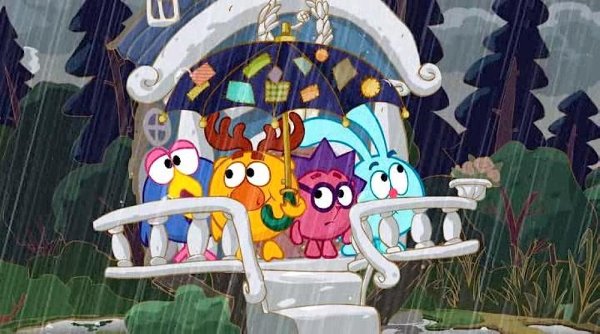 Смешарики домик кар Карыча