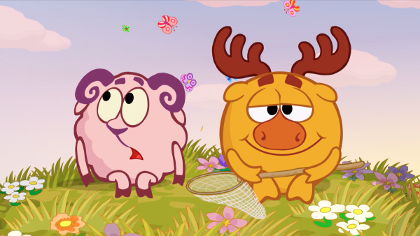 Крош Нюша Лосяш