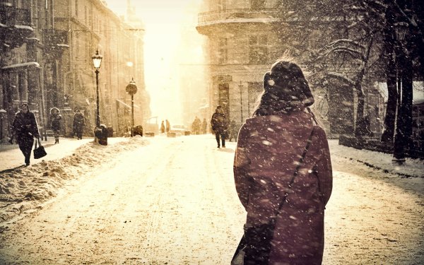 Зима одиночество