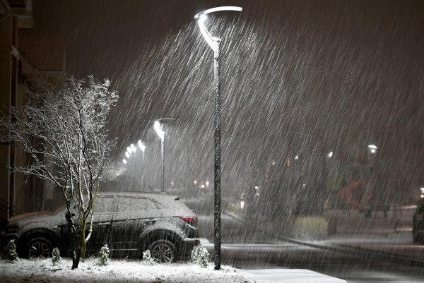 Налипание мокрого снега
