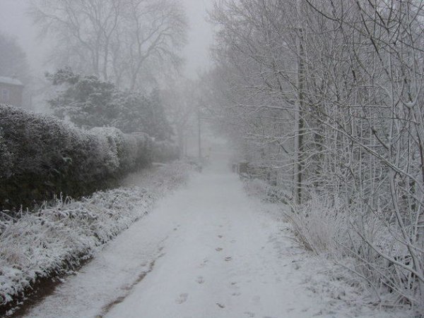 Непогода снег