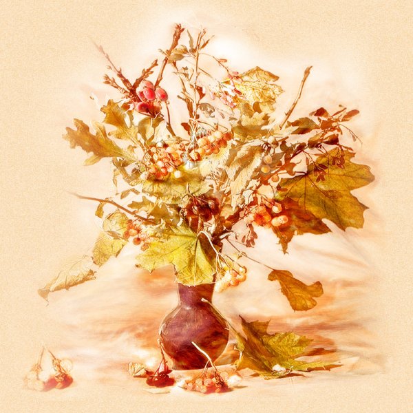 Поздравляем осенний букет