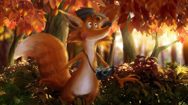 Осень мультяшка