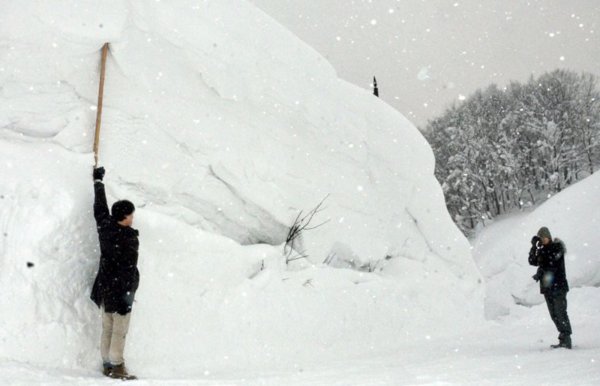 Большие сугробы