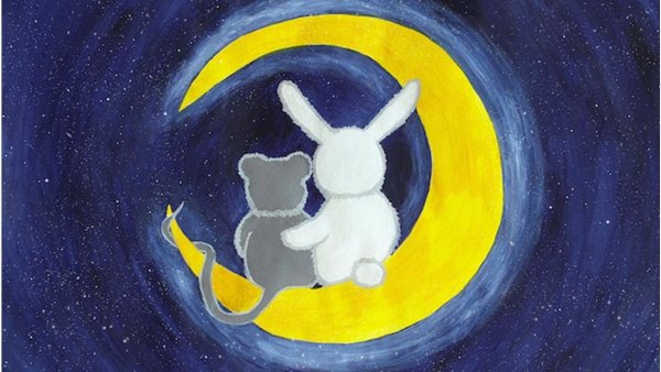 Сказочное объяснение изменения Луны