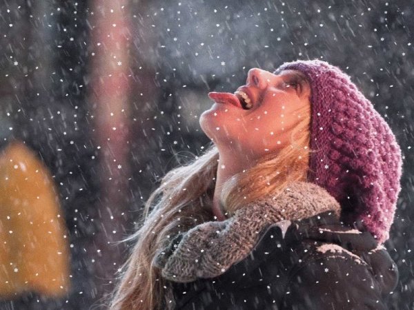 Ловить снежинки