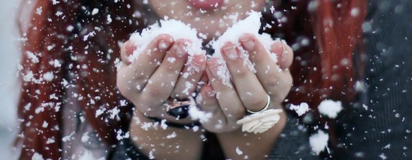 Снег в ладошках